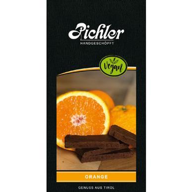 Orange vegan | 15 g-Tafel | Artikelnummer: Orangevegan15
