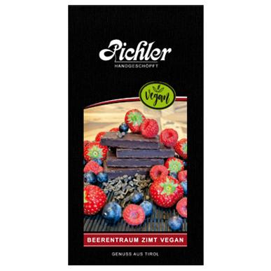 Beerentraum Zimt Vegan | 100 g-Tafel | Artikelnummer: beerentraumzimtbegan100