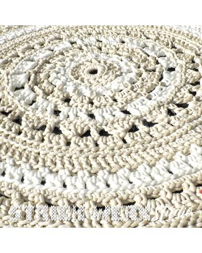 ♥ Häkelteppich-05, rund, 77 cm ♥  |  | Artikelnummer: 102888723