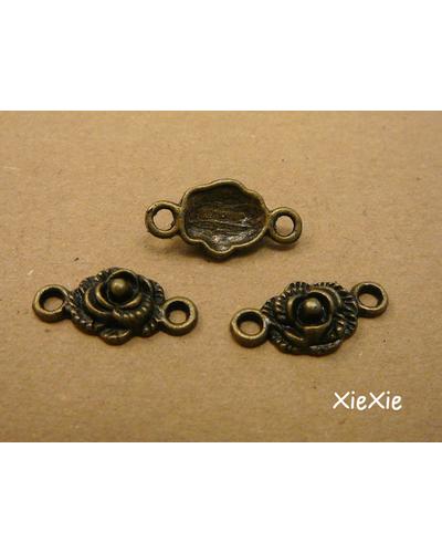 10Stk. Verbinder Blume 18mm x 9mm |  | Artikelnummer: VB423