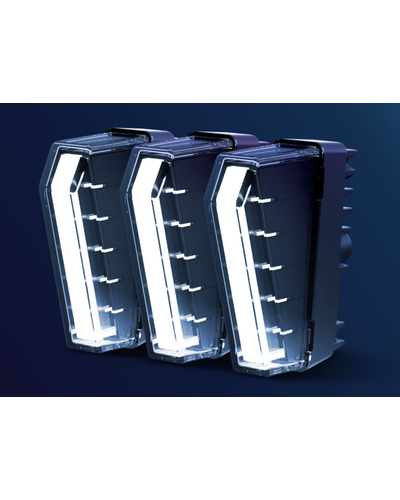 NCC Nolden Transformer NEXT | Nolden EDGE Serie Transformer NEXT mit Tagfahrlicht, Positionsleuchte und Blinker | Artikelnummer: WoN-NO-6BG 1G0 201