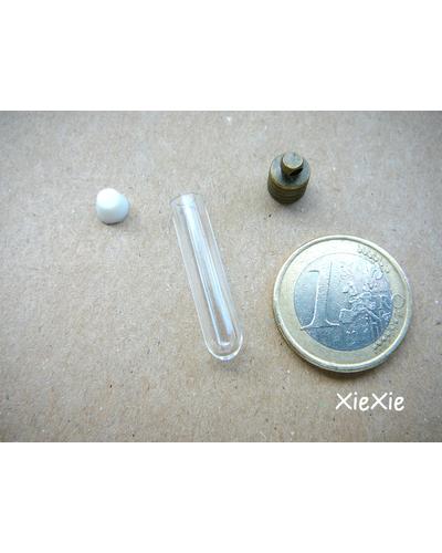 5 Stk. Glas Viole 6mm runder Boden |  | Artikelnummer: 6109