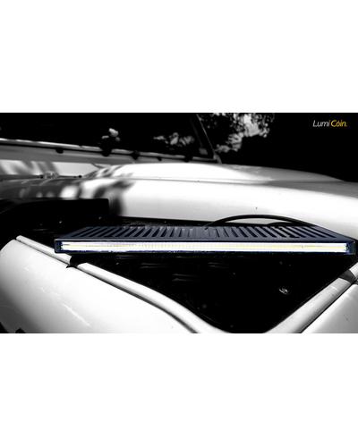 Lumicoin Flatspot LED Arbeitsscheinwerfer - AMBER - Desert edition | extrem flacher LED Arbeitsscheinwerfer Lumicoin Flatspot - Ausführung Amber | Artikelnummer: WoN-LUM-Flatspot AMBER