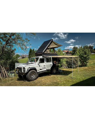 Bush Company AX27 Dachzelt (Alpha) | Aluminium Hartschalen Dachzelt | Artikelnummer: WoN-BU-AX27