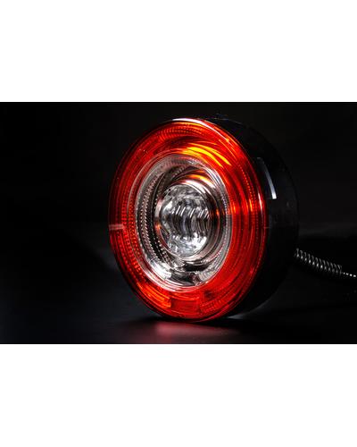 NOLDEN Helix 3D Modular RBLN #2 | Modul #2 112050L-RBLN Funktion: Rücklicht/Blinker/Nebelschlussleuchte Äußerer Ring: Rücklicht Innerer Ring: Blinklicht Mitte: Nebelschlussleuchte | Artikelnummer: WoN-NO-112500L-RBLN