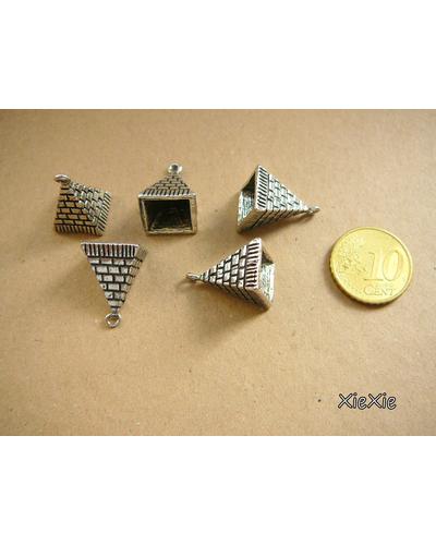 5Stk. Anhänger Pyramide |  | Artikelnummer: 782