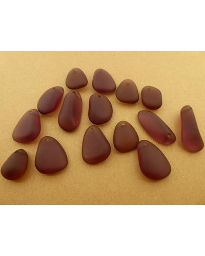 15 Stk. Meerglas Anhänger Mix  |  | Artikelnummer: SG34