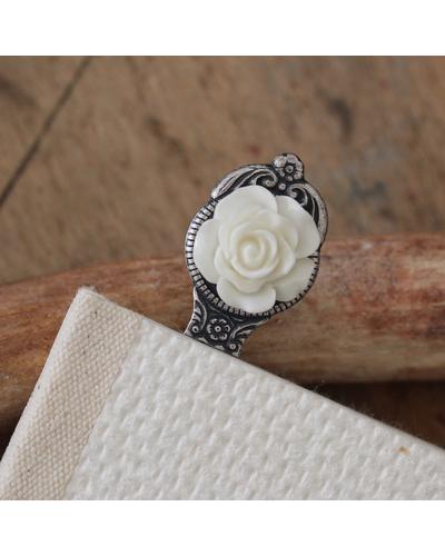 Lesezeichen /Weiße Rose/ |  | Artikelnummer: 3560-3602-4815