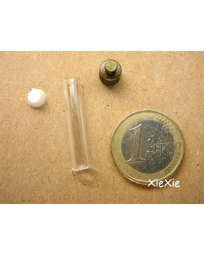 5 Stk. Glas Viole 6mm flachem Boden |  | Artikelnummer: 6112