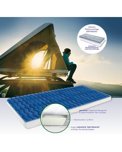 GISATEX®EXTREM Matratze by Nanook | 120x200 blau | Artikelnummer: WoN-Gis-EXTREM-120200-blau
