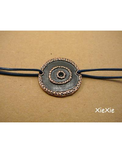 5Stück Verbinder rund 22mm kupferfarben |  | Artikelnummer: VB438