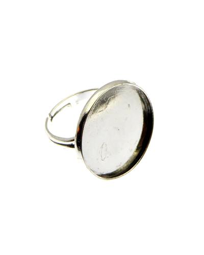 12Stk. Ringrohlinge 20mm Fassung antik silberf. |  | Artikelnummer: GE105