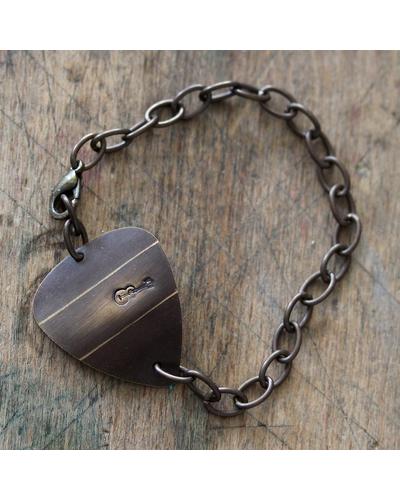 Plektrum Armband Gitarre | Messing | Artikelnummer: 0104