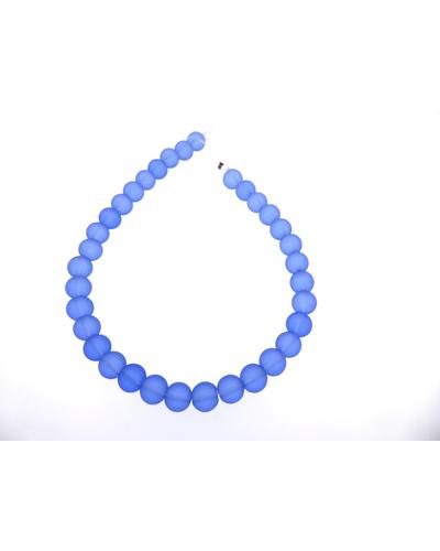 1 Str. Meerglas Perlen  blau 4mm |  | Artikelnummer: SG27