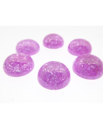 4 Stück Ice Zirkon 12mm Cabochon korallpink |  | Artikelnummer: 30IZ12mm