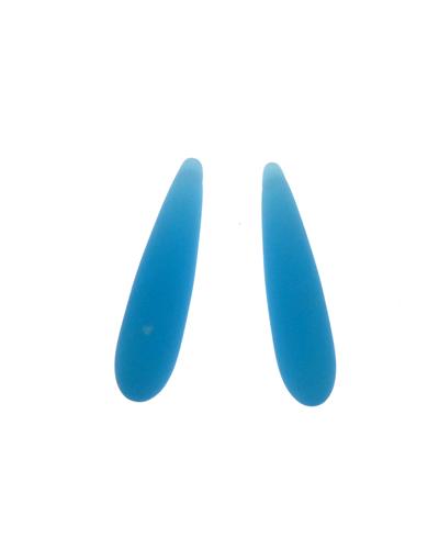 4 Stk. Meerglas Anhänger teardrop blau |  | Artikelnummer: SG13