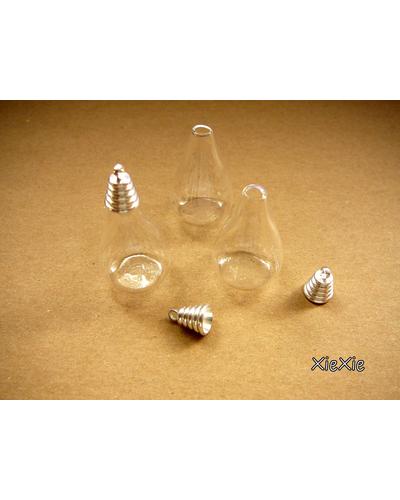 3 Sets  Glasball Tropfen flacher Boden |  | Artikelnummer: 63699319