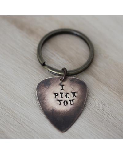 I PICK YOU Plektrum | Schlüsselanhänger | Artikelnummer: 0002