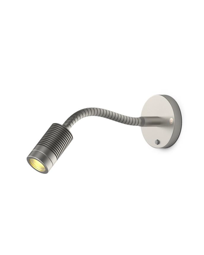 Lumibeam Flex 20 - Varianten | Lumibeam Flex Leseleuchte Schwanenhals - Länge 20cm - Silber - warmweiss | Artikelnummer: WoN-LUMI-LBF-D-20-27-Si