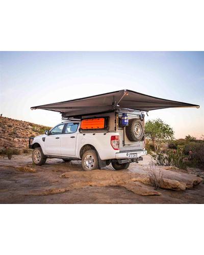 Alu-Cab 270° Shadow Awn | Alucab Markise 270 Grad links - Fahrerseite | Artikelnummer: WoN-ALU-Shadow270-left