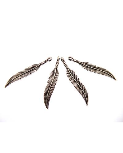 10 Stk. Anhänger Feder |  | Artikelnummer: A 887