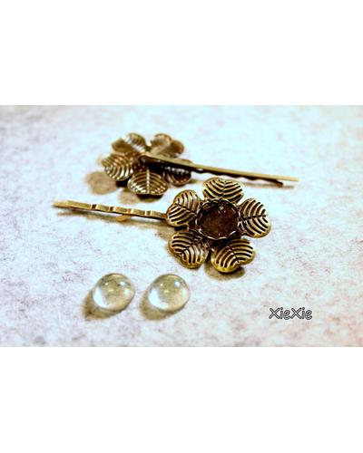 12Stk. Haarnadeln für 12mm Cabochons |  | Artikelnummer: 0150165