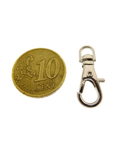 10 Stk. Mini Karabinerhaken 10x23x3mm |  | Artikelnummer: A867