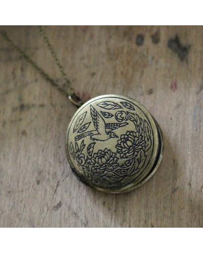 vintage Medaillon  | Paradis | Artikelnummer: 0058