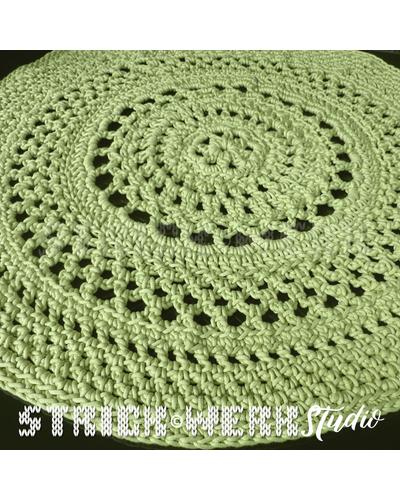 ♥ Häkelteppich-03, rund, 82 cm ♥  |  | Artikelnummer: 101115263