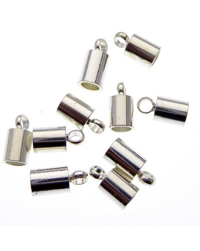 10Stk. Endkappen aus Edelstahl rosegoldfarben Innendurchmesser 3mm |  | Artikelnummer: EK4