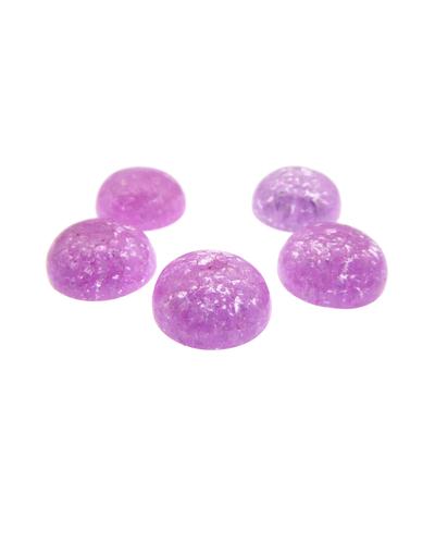 4 Stück Ice Zirkon 12mm Cabochon achtrosa |  | Artikelnummer: 20IZ12mm