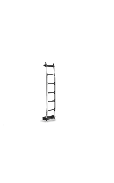 Rhinoproducts Aluminium Heckleiter MB Sprinter 2018- H1 7-stufig | AL7 - Aluminium Heckleiter mit 7 Sprossen und Montageset MB Sprinter Höhe H1 | Artikelnummer: WoN-RH-Lad-AL7-LK28