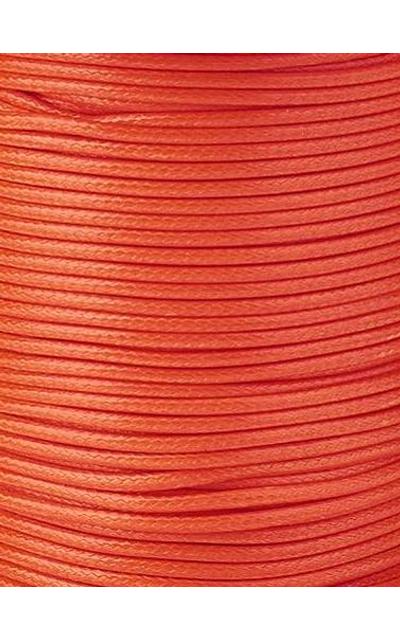10m Polyester Kordel neon orange Ø 2mm |  | Artikelnummer: 2mm-1181
