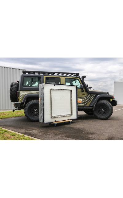 Schnellmontagerahmen für Dachzelte | Schnellmontagerahmen für Dachzelte auf Cargobear Träger | Artikelnummer: WoN-Cargo-RTTMF-Cargo