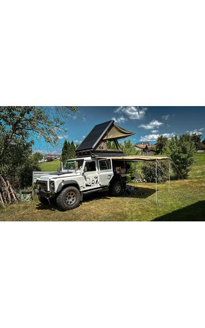 Bush Company AX27 Dachzelt (Alpha) | Aluminium Hartschalen Dachzelt | Artikelnummer: WoN-BU-AX27