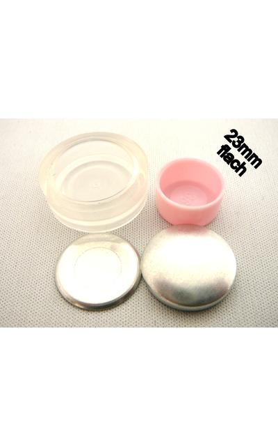 50Stk. Kopfrohlinge Ø 23mm ohne Öse mit Tool |  | Artikelnummer: 36973777