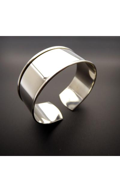 925 Sterling Silber Armreif Rohling 23mm breit e) |  | Artikelnummer: SAN16