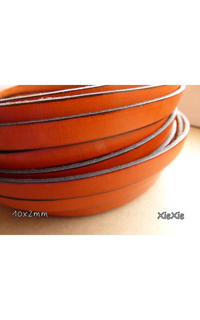 1m Lederband 10x2mm cognac |  | Artikelnummer: 76544723