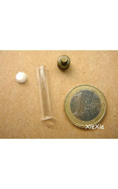 5 Stk. Glas Viole 6mm flachem Boden |  | Artikelnummer: 6112