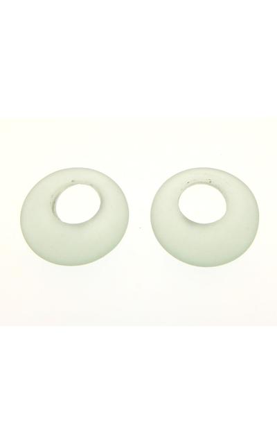 6 Stk. Meerglas Donat klar/grün |  | Artikelnummer: SG16