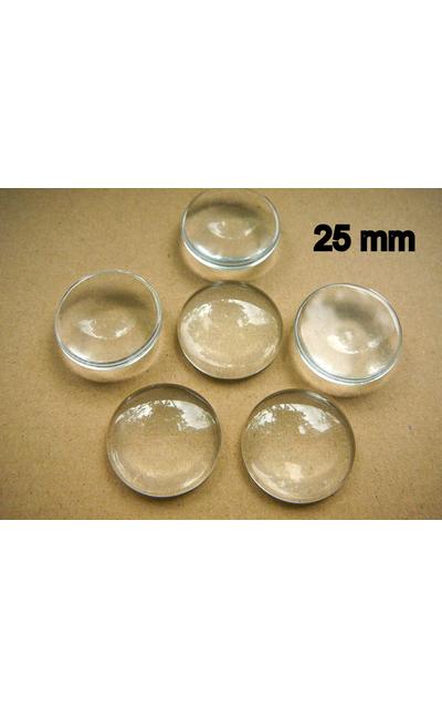 20 Stk. Glas Cabochon 25 mm |  | Artikelnummer: 47236126