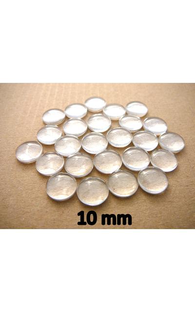 100 Stk. Glas Cabochon 10 mm Durchmesser |  | Artikelnummer: 43716446