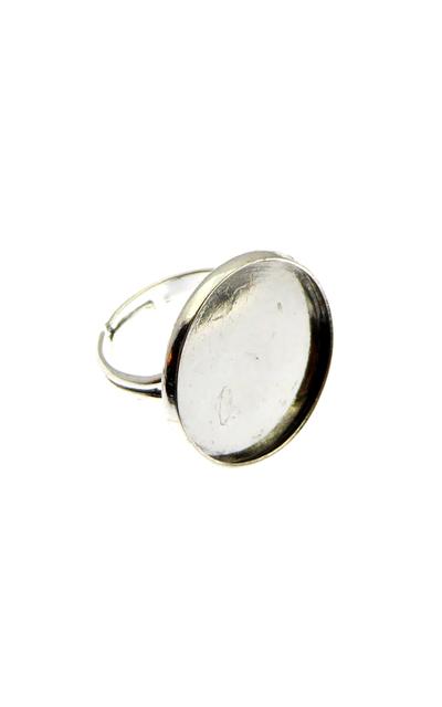 12Stk. Ringrohlinge 20mm Fassung antik silberf. |  | Artikelnummer: GE105