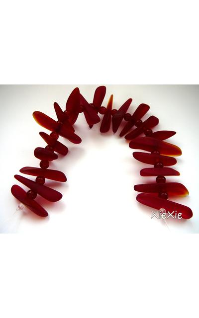 1 Strang  Seeglas Fishbone rot |  | Artikelnummer: 852