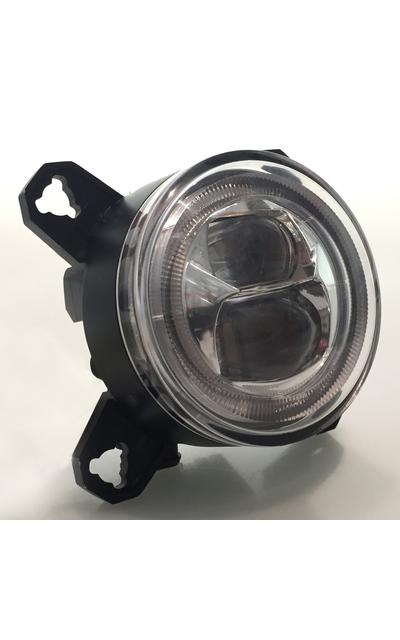 Nanook/NOLDEN Set Mobilvetta 90mm 3. Generation Abblendlicht TFL POS | 90mm Nolden LED Abblendlicht Generation 3 mit Tagfahrlicht und Positionslicht | Artikelnummer: WoN-NO-90903L-ATP-C-SET-MOBIL