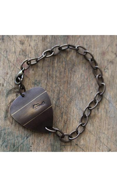Plektrum Armband Gitarre | Messing | Artikelnummer: 0104
