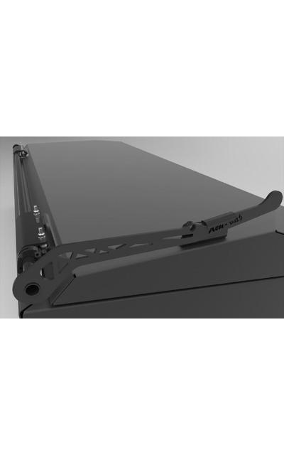 Alu-Cab Dachbox 250 L schwarz | Staubox aus Aluminium - schwarz 250 L von Alu-Cab | Artikelnummer: WoN-ALU-Dachbox250