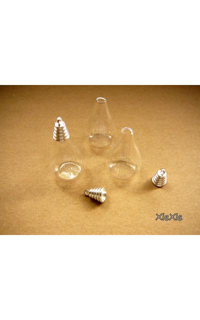 3 Sets  Glasball Tropfen flacher Boden |  | Artikelnummer: 63699319