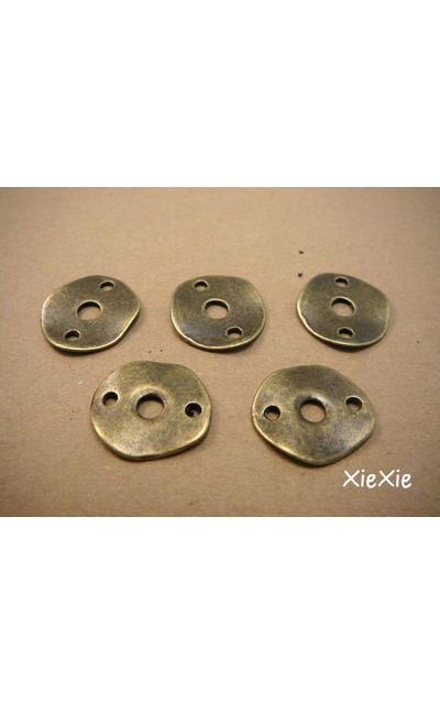 10 Stk. Verbinder rund 19x17mm |  | Artikelnummer: VB435