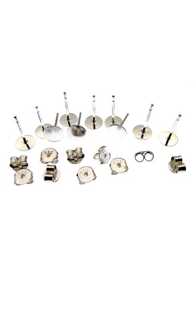 5 Paar 925 Silber Ohrstecker 6mm |  | Artikelnummer: C009S